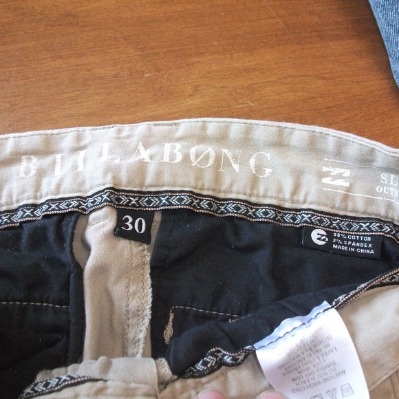 2 Pairs Ladies 30 Pants Bluenotes Bilabong - Picture 6 of 8